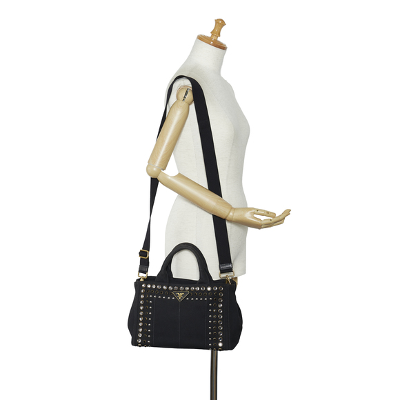 PRADA Canapa Bijoux Satchel - Picture 10 of 11